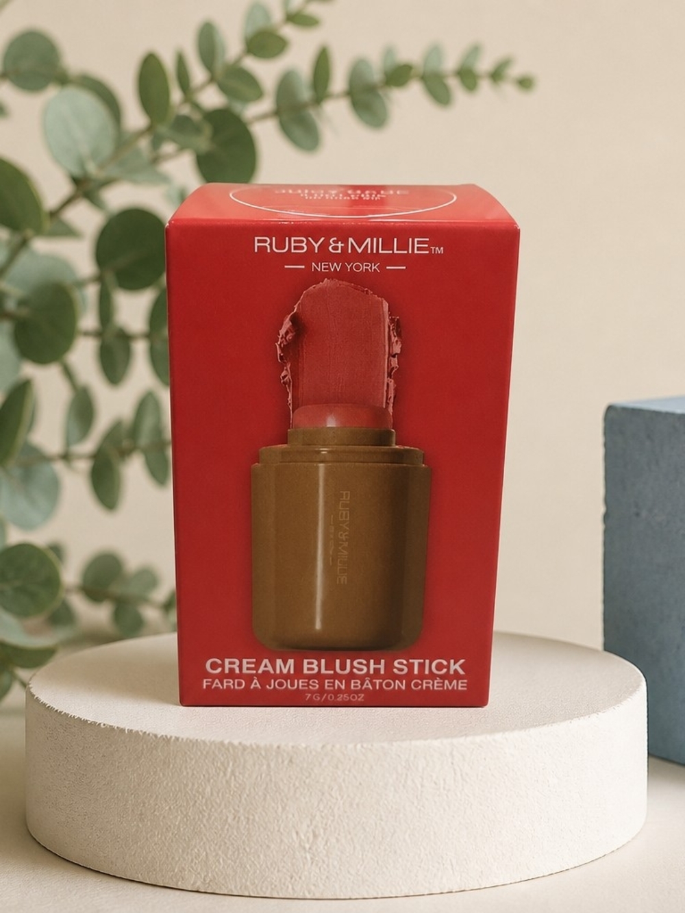 NIAB Ruby & Millie Cream Blush Stick — Juicy Babe - A HOT 🩷